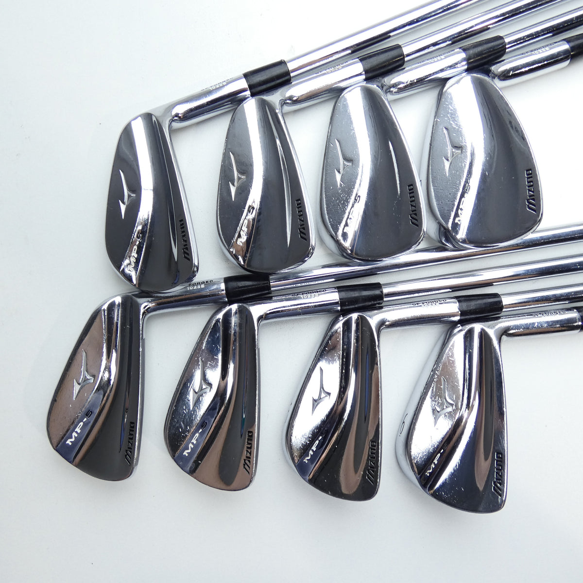 Used Mizuno MP-5 Iron Set / 3 - PW / Stiff Flex