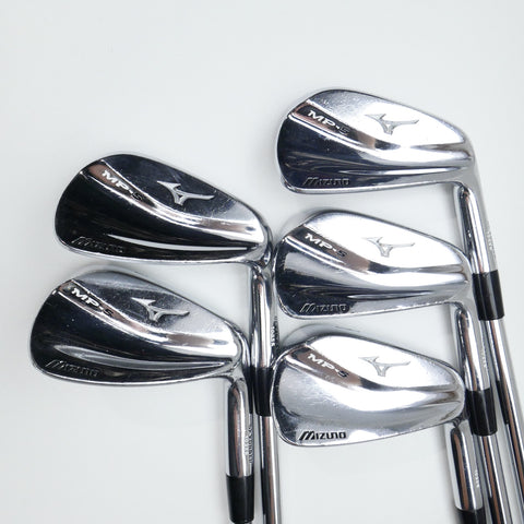 Used Mizuno MP-5 Iron Set / 6 - PW / Stiff Flex