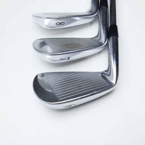 Used Mizuno MP-5 Iron Set / 6 - PW / Stiff Flex