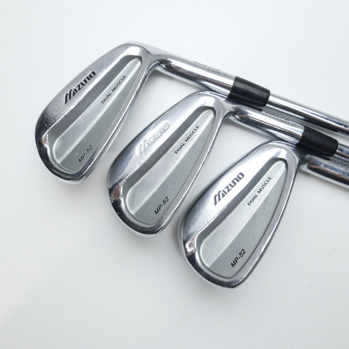 Used Mizuno MP-52 Iron Set / 4 - PW / Regular Flex