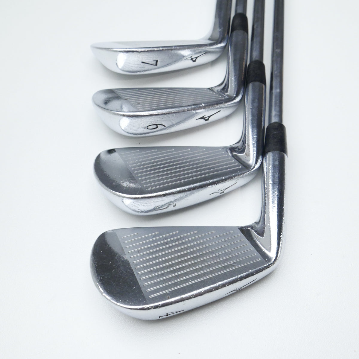 Used Mizuno MP-52 Iron Set / 4 - PW / Regular Flex