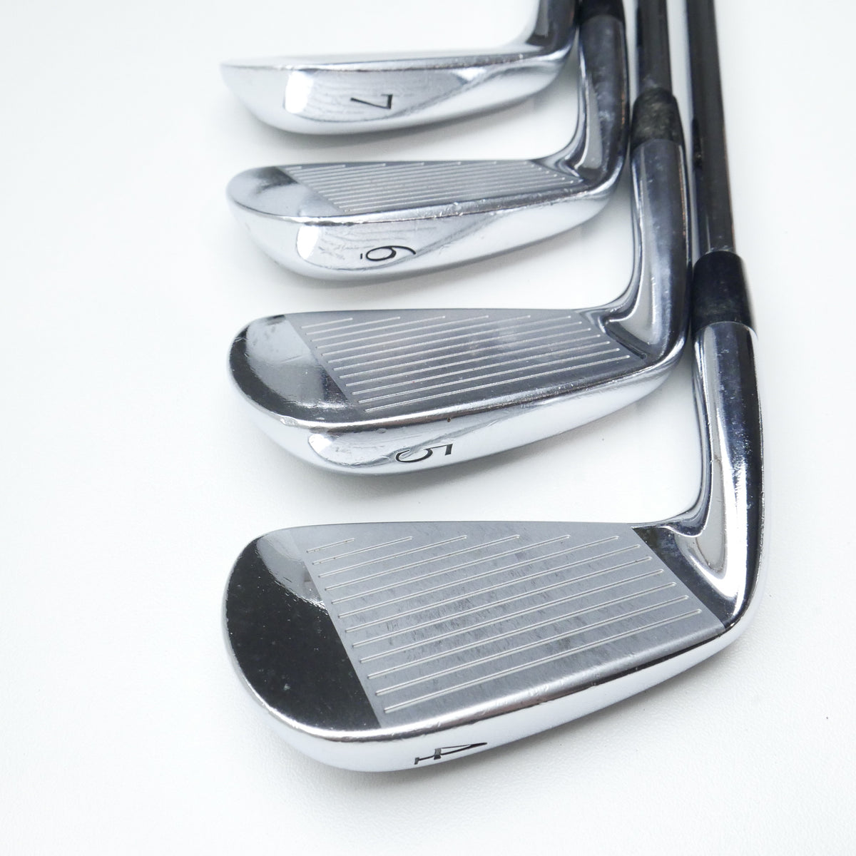 Used Mizuno MP-53 Iron Set / 4 - PW / Regular Flex