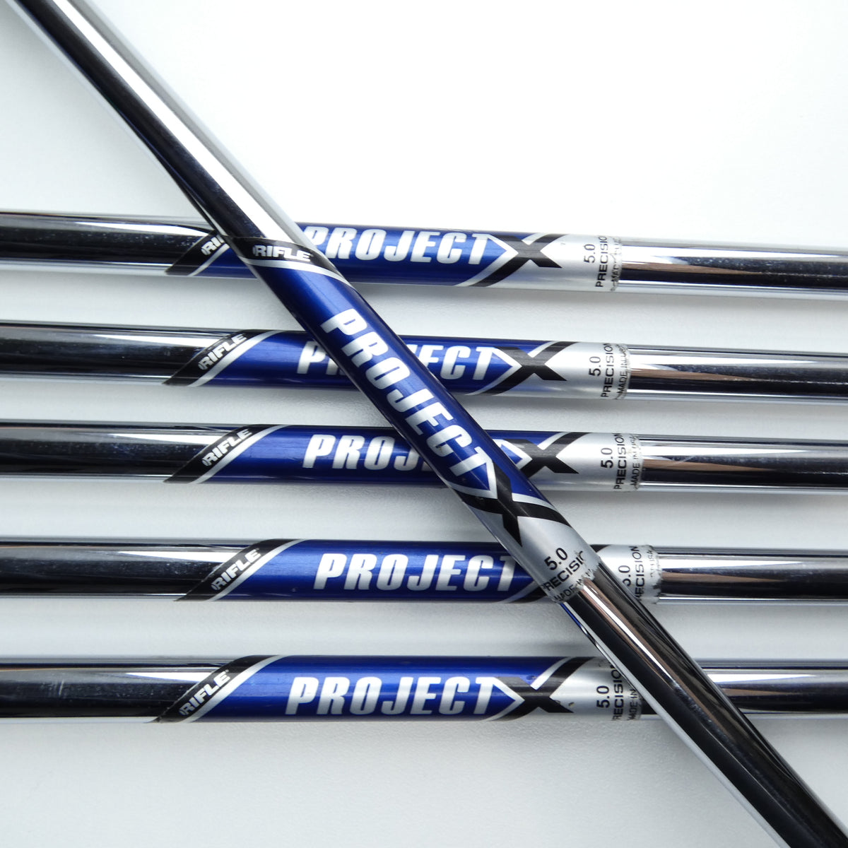 Used Mizuno MP-53 Iron Set / 5 - PW / Lite Flex