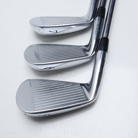 Used Mizuno MP-53 Iron Set / 5 - PW / Lite Flex