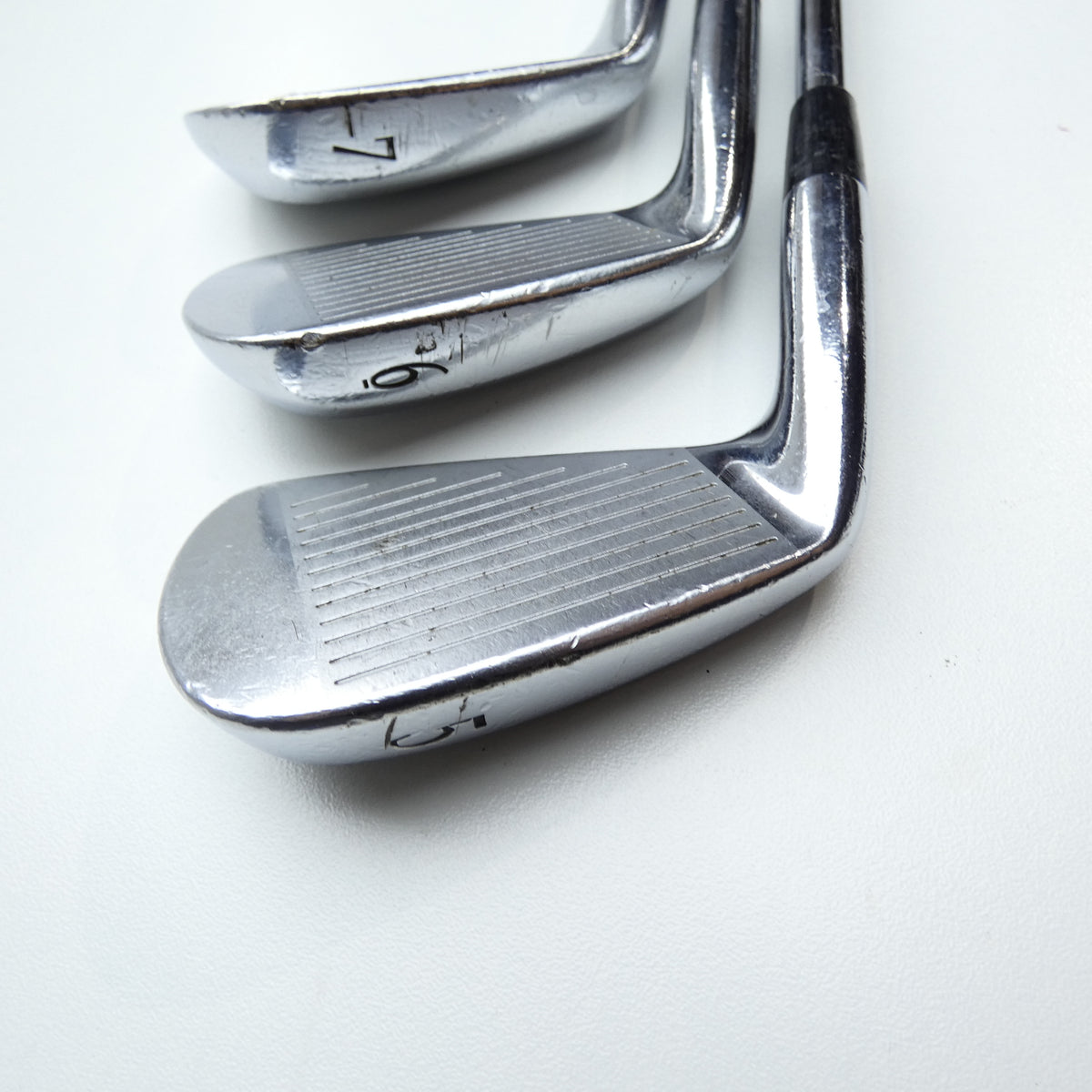 Used Mizuno MP-53 Iron Set / 5 - PW / Lite Flex
