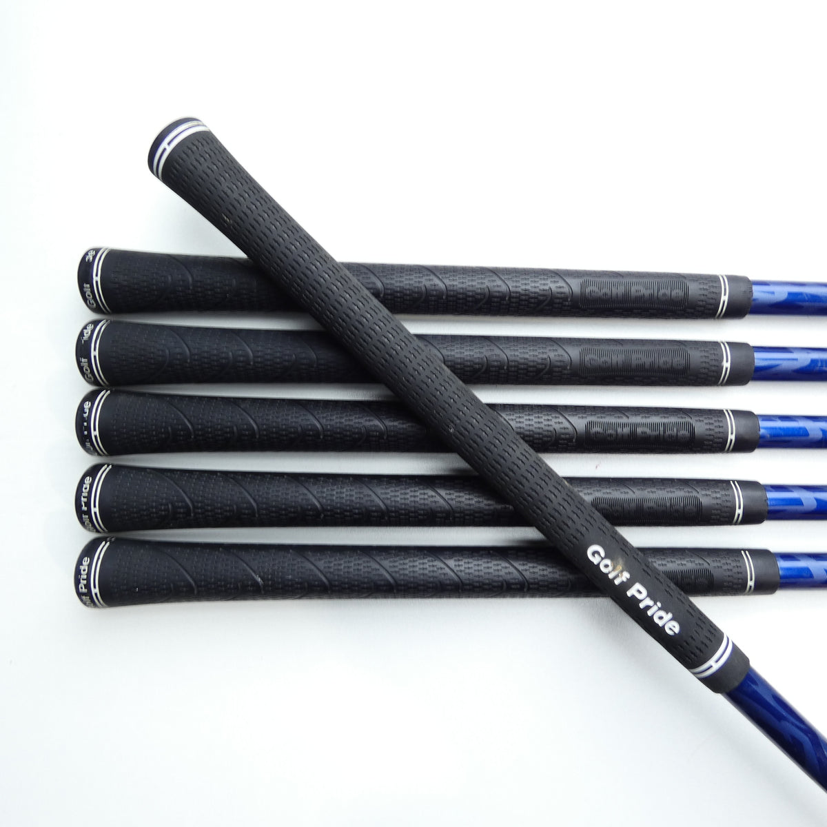 Used Mizuno MP-53 Iron Set / 5 - PW / Senior Flex / Left-Handed
