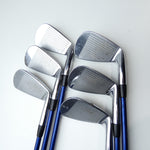 Used Mizuno MP-53 Iron Set / 5 - PW / Senior Flex / Left-Handed