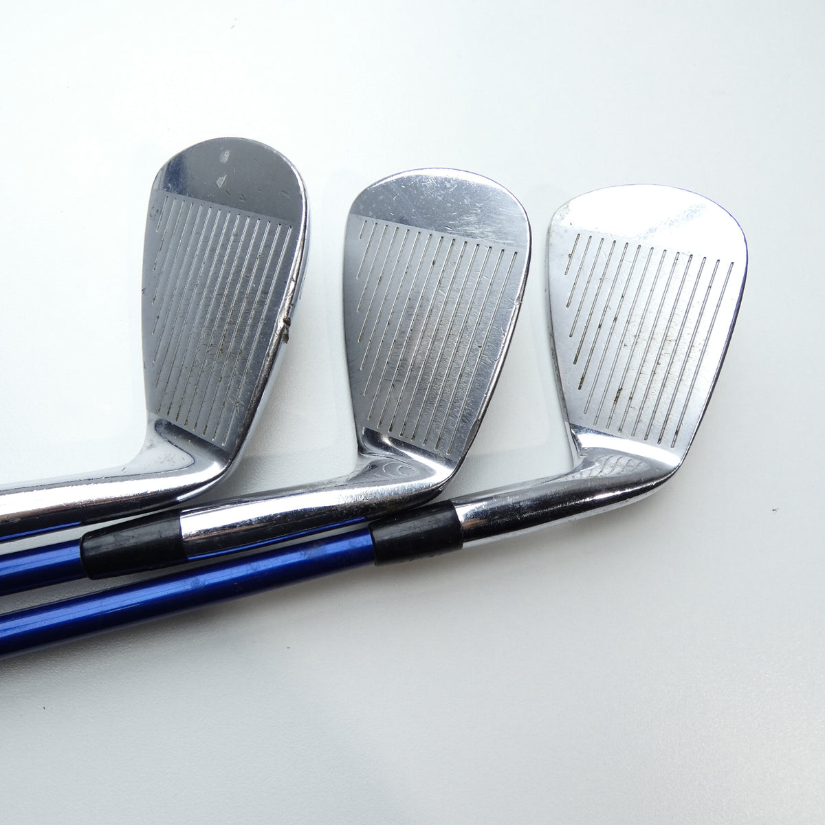 Used Mizuno MP-53 Iron Set / 5 - PW / Senior Flex / Left-Handed