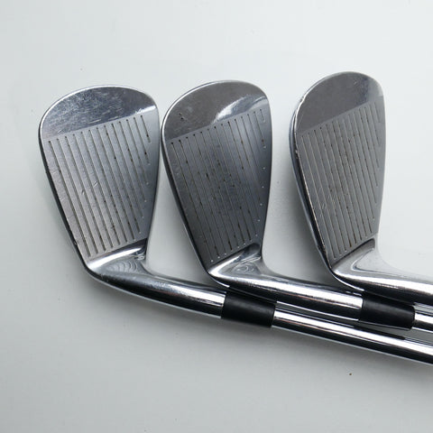 Used Mizuno MP-54 Iron Set / 4 - PW / Stiff Flex