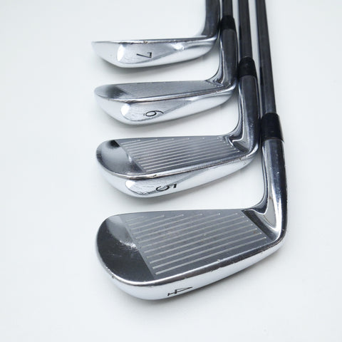Used Mizuno MP-54 Iron Set / 4 - PW / Stiff Flex