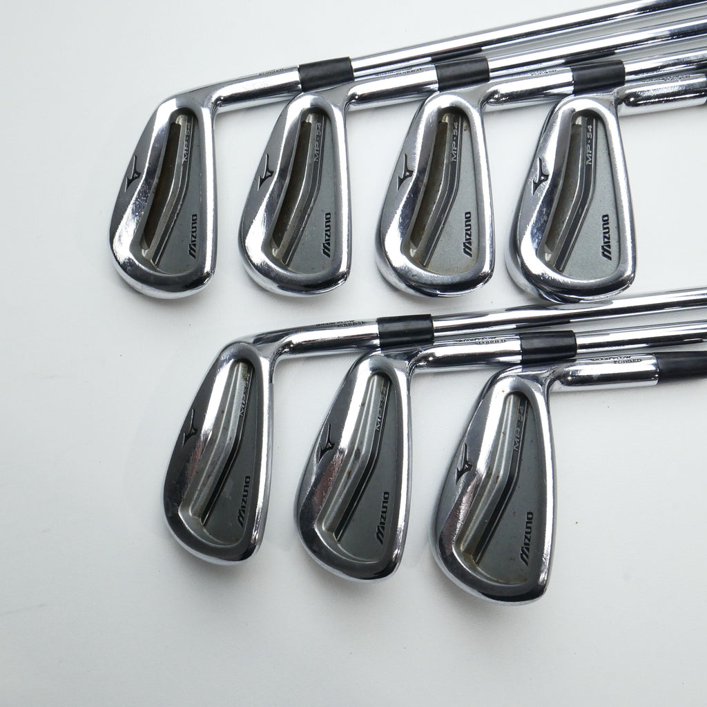 Used Mizuno MP-54 Iron Set / 4 - PW / Stiff Flex