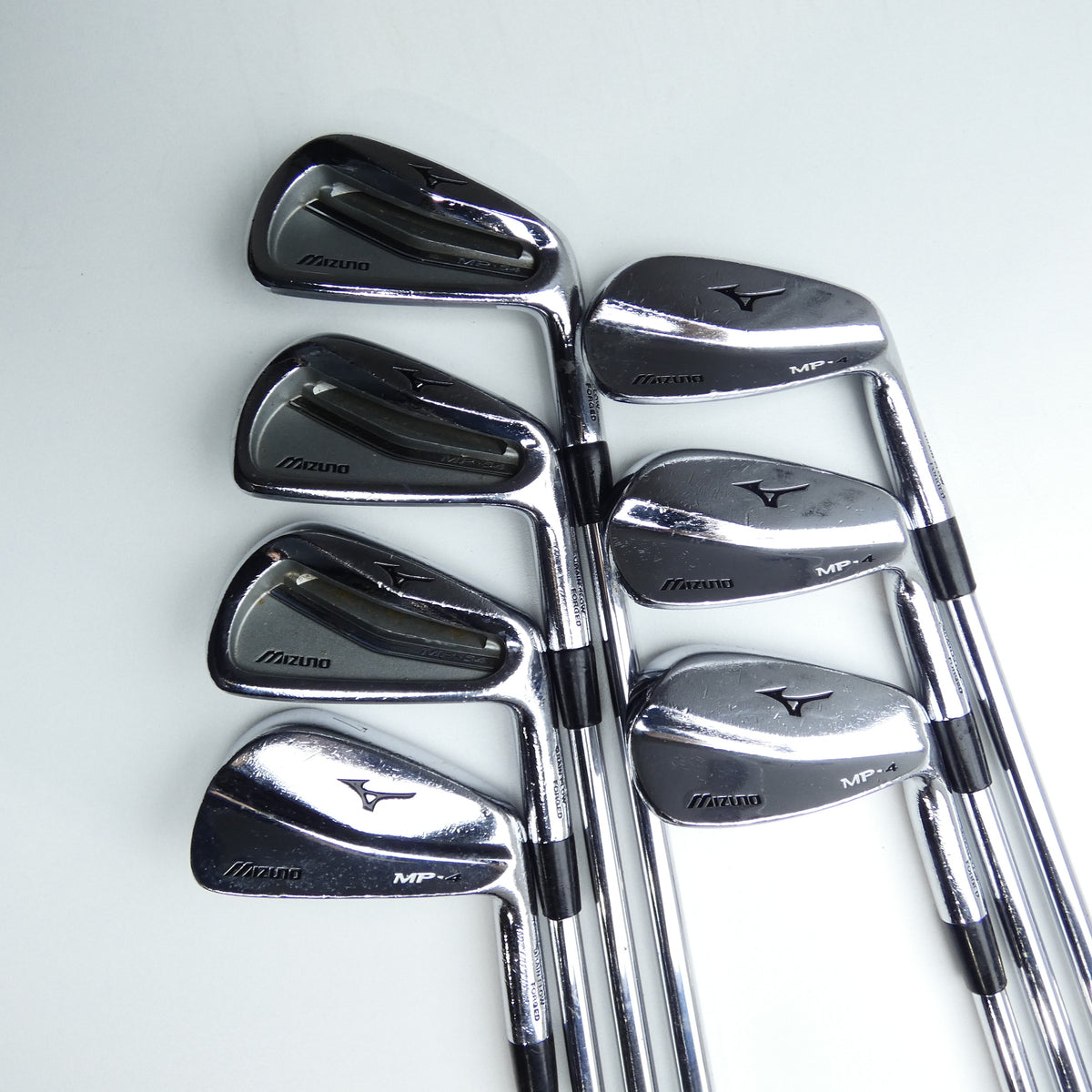 Used Mizuno MP-54 & MP-4 Iron Set / 4 - PW / Stiff Flex