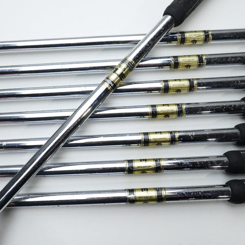 Used Mizuno MP-57 Iron Set / 3 - PW / X-Stiff Flex