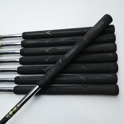 Used Mizuno MP-57 Iron Set / 3 - PW / X-Stiff Flex