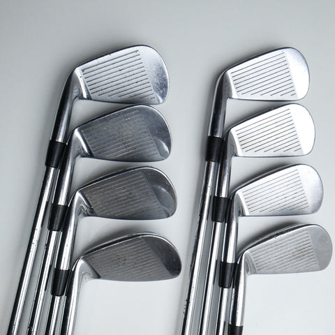 Used Mizuno MP-57 Iron Set / 3 - PW / X-Stiff Flex