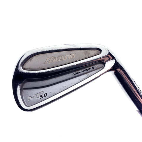 Used Mizuno MP-58 4 Iron / 24.0 Degrees / Regular Flex