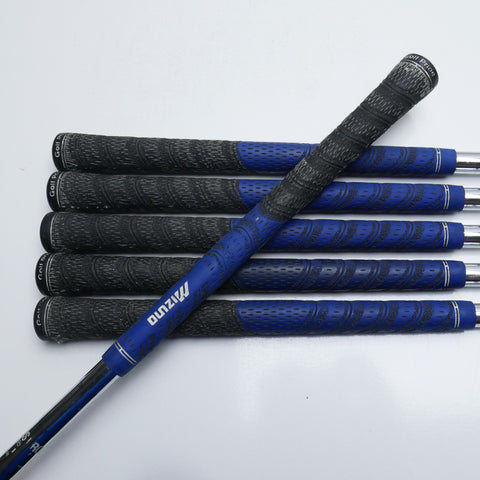 Used Mizuno MP-58 Iron Set / 5 - PW / Regular Flex