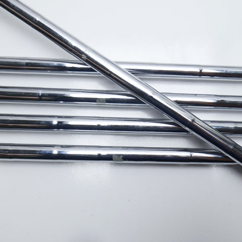 Used Mizuno MP-58 Iron Set / 6 - PW / Stiff Flex