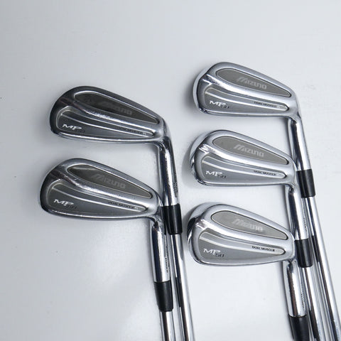 Used Mizuno MP-58 Iron Set / 6 - PW / Stiff Flex