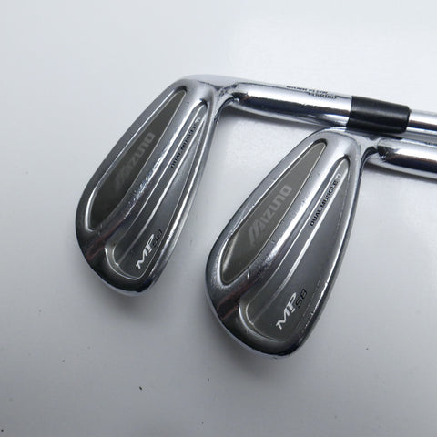 Used Mizuno MP-58 Iron Set / 6 - PW / Stiff Flex
