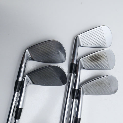 Used Mizuno MP-58 Iron Set / 6 - PW / Stiff Flex