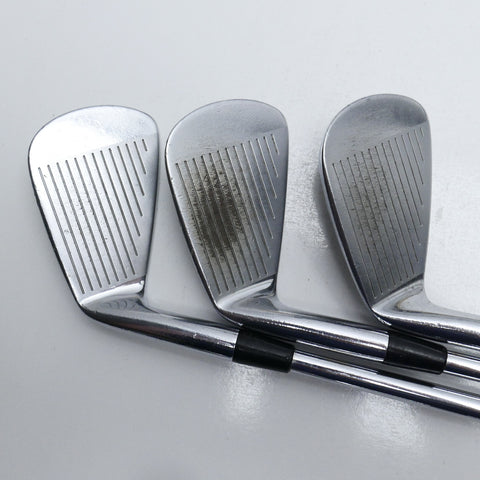 Used Mizuno MP-58 Iron Set / 6 - PW / Stiff Flex