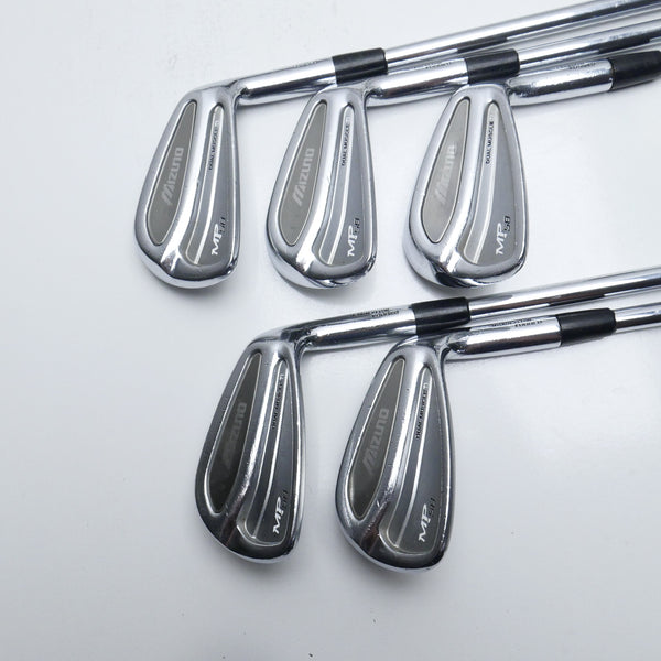 Used Mizuno MP-58 Iron Set / 6 - PW / Stiff Flex