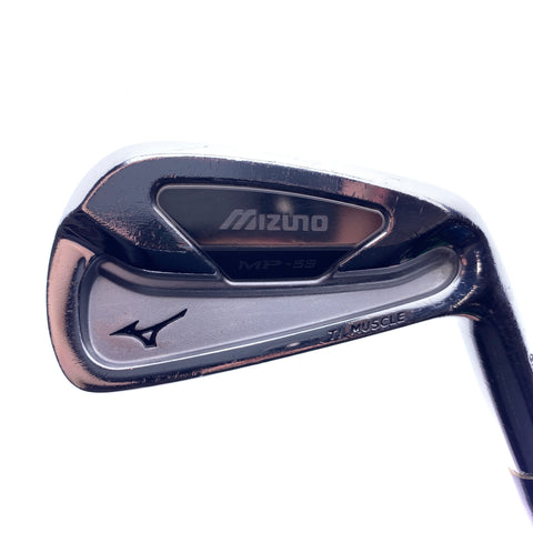 Used Mizuno MP-59 4 Iron / 24 Degrees / X-Stiff Flex