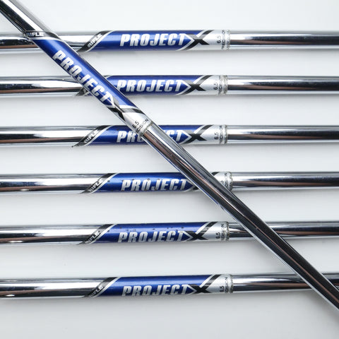 Used Mizuno MP-59 Iron Set / 4 - PW / X-Stiff Flex / Left-Handed
