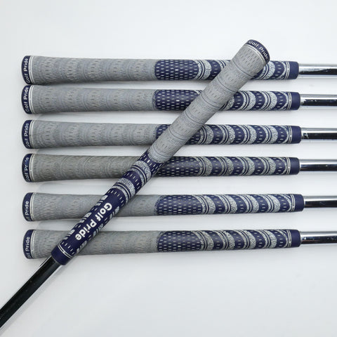 Used Mizuno MP-59 Iron Set / 4 - PW / X-Stiff Flex / Left-Handed