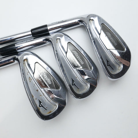 Used Mizuno MP-59 Iron Set / 4 - PW / X-Stiff Flex / Left-Handed