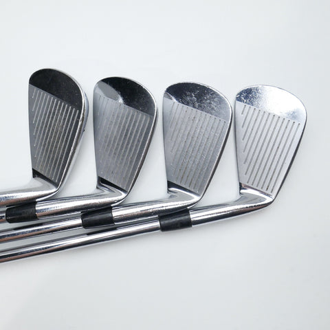 Used Mizuno MP-59 Iron Set / 4 - PW / X-Stiff Flex / Left-Handed