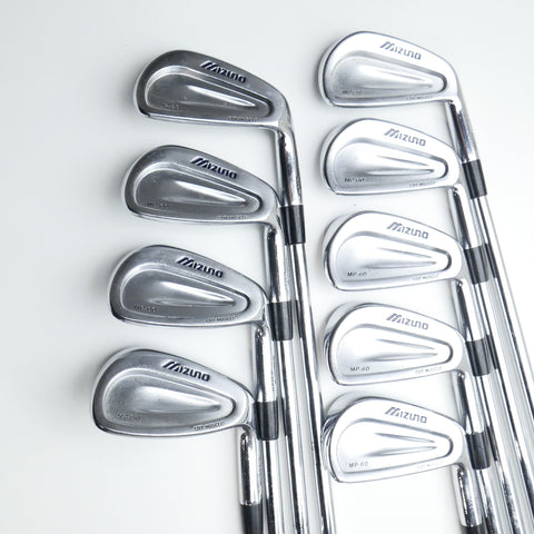 Used Mizuno MP-60 Iron Set / 2 - PW / X-Stiff Flex