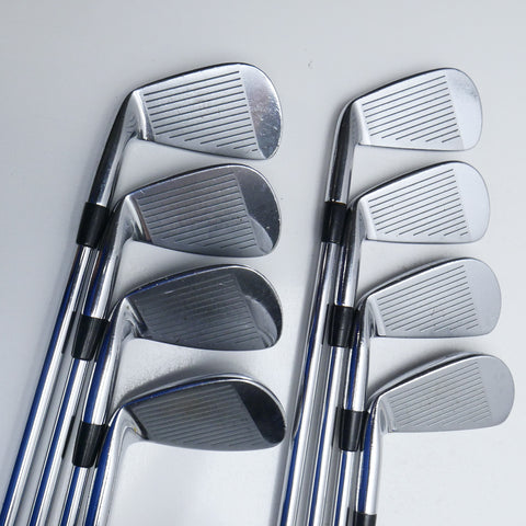 Used Mizuno MP-60 Iron Set / 3 - PW / Stiff Flex