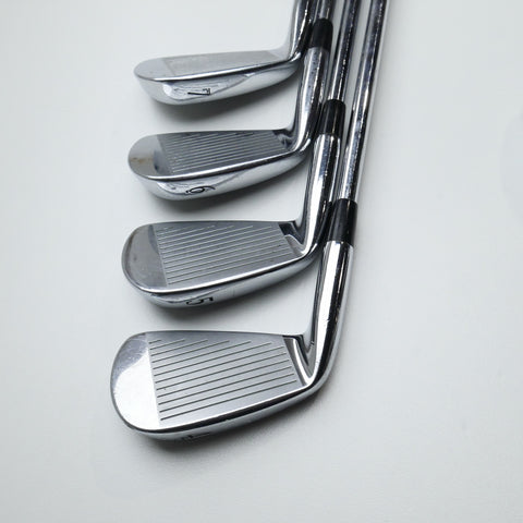 Used Mizuno MP-60 Iron Set / 4 - PW / X-Stiff Flex