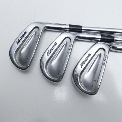 Used Mizuno MP-60 Iron Set / 5 - PW / Stiff Flex
