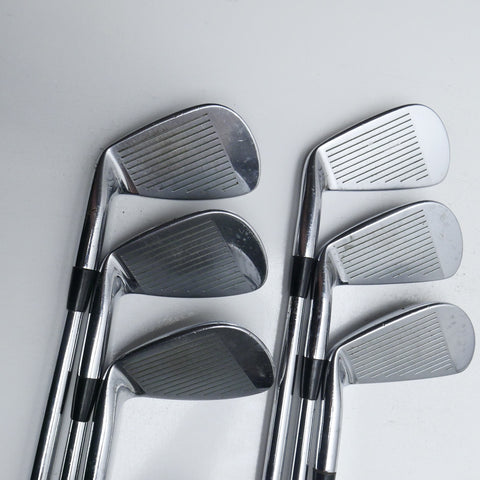 Used Mizuno MP-60 Iron Set / 5 - PW / Stiff Flex