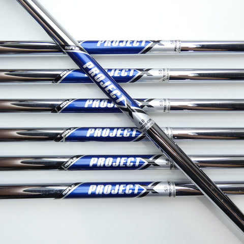 Used Mizuno MP-63 Iron Set / 4 - PW / A Flex
