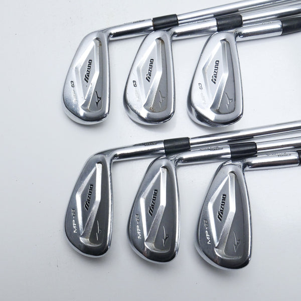 Used Mizuno MP-63 Iron Set / 5 - PW / X-Stiff Flex