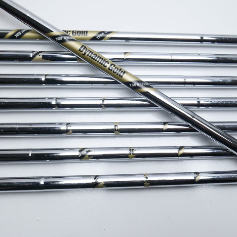 Used Mizuno MP-64 Iron Set / 3 - PW / Stiff Flex