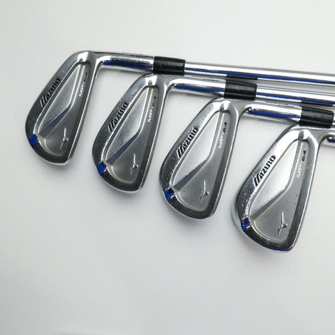 Used Mizuno MP-64 Iron Set / 4 - PW / Stiff Flex