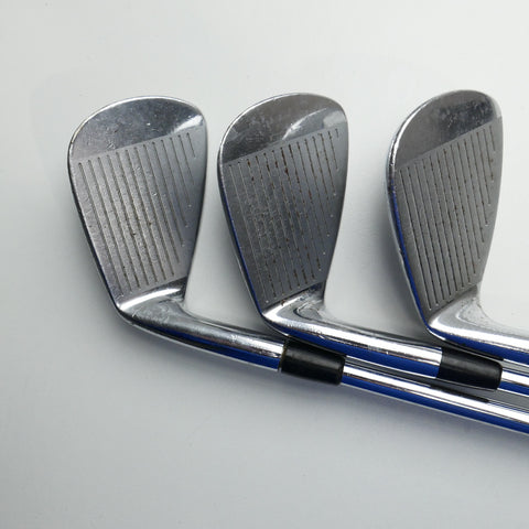 Used Mizuno MP-64 Iron Set / 4 - PW / Stiff Flex