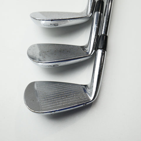 Used Mizuno MP-64 Iron Set / 4 - PW / Stiff Flex