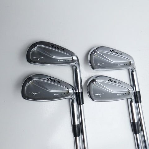 Used Mizuno MP-64 Iron Set / 7 - PW / X-Stiff Flex
