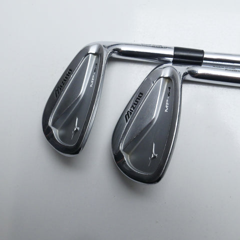 Used Mizuno MP-64 Iron Set / 7 - PW / X-Stiff Flex
