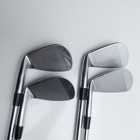 Used Mizuno MP-64 Iron Set / 7 - PW / X-Stiff Flex