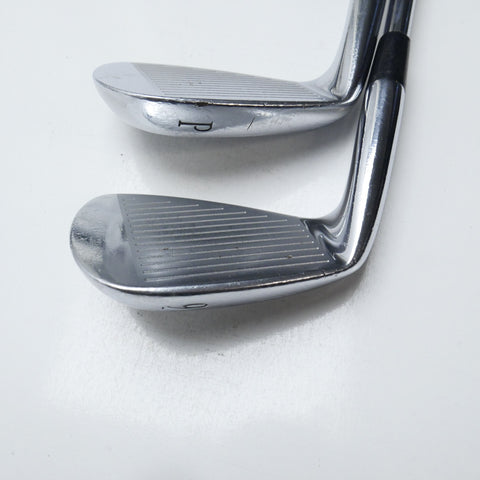 Used Mizuno MP-64 Iron Set / 7 - PW / X-Stiff Flex