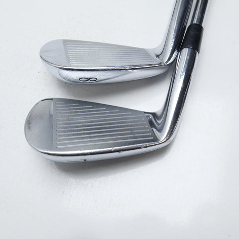 Used Mizuno MP-64 Iron Set / 7 - PW / X-Stiff Flex