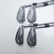 Used Mizuno MP-64 Iron Set / 7 - PW / X-Stiff Flex