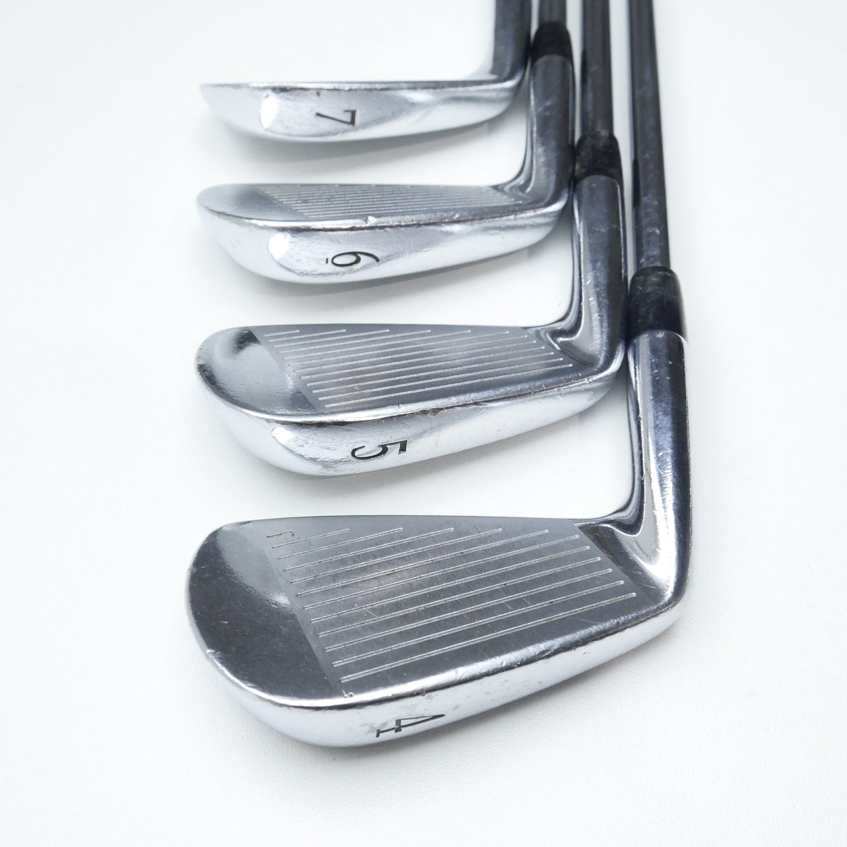 Used Mizuno MP-64 & MP-69 Combo Iron Set / 4 - PW / Stiff Flex